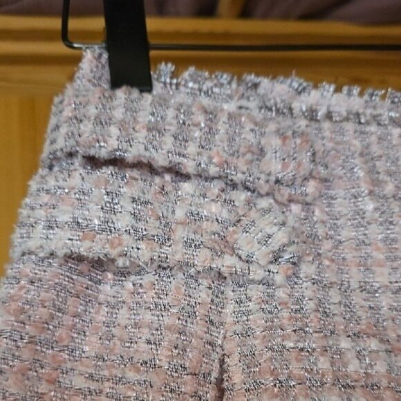 NWT FOR LOVE AND LEMONS STRAWBERRY TWEED SHORTS IN PINK SIZE S - Picture 5 of 9